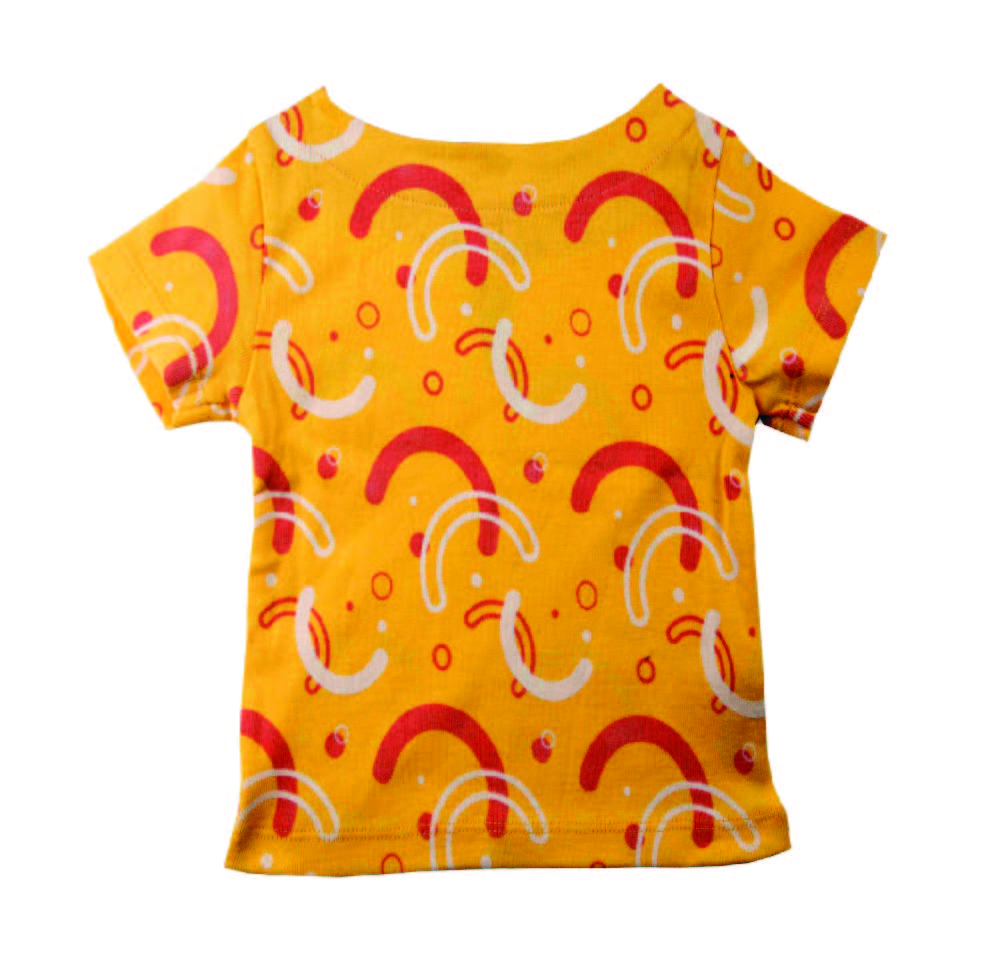 Tshirt - Banana Cream1, Buzzee Babies, Newborn baby clothes, Baby dress, infant dress