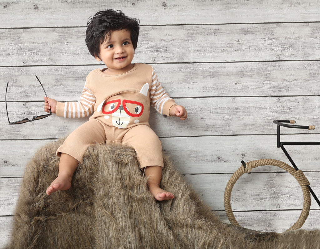 Sleepsuit - Cuban Sand Buzzee Babies