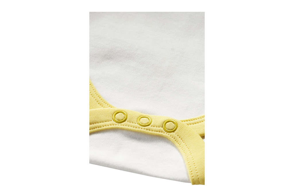 Sleeveless Bodysuit - Blazing Yellow, Buzzee Babies, Newborn baby clothes, Baby dress, infant dress