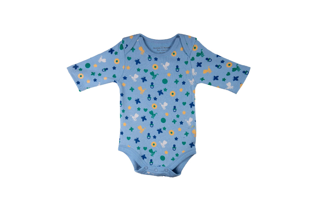 Bodysuit BlueBellStrongBlue4,Bodysuit for Newborns,Romper for Newborns,Jumpsuit,Newborn Baby Clothes,Buzzee Babies