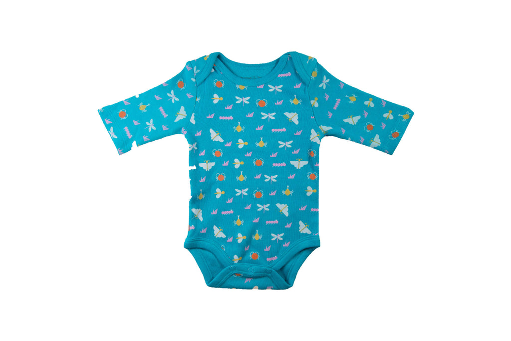 Bodysuit BlueCuracaoOrange4,Bodysuit for Newborns,Romper for Newborns,Jumpsuit,NewbornBaby Clothes,Buzzee Babies