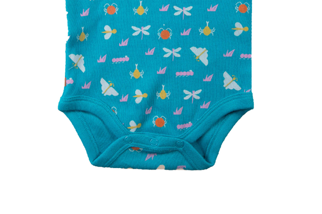 Bodysuit BlueCuracaoOrange5,Bodysuit for Newborns,Romper for Newborns,Jumpsuit,NewbornBaby Clothes,Buzzee Babies