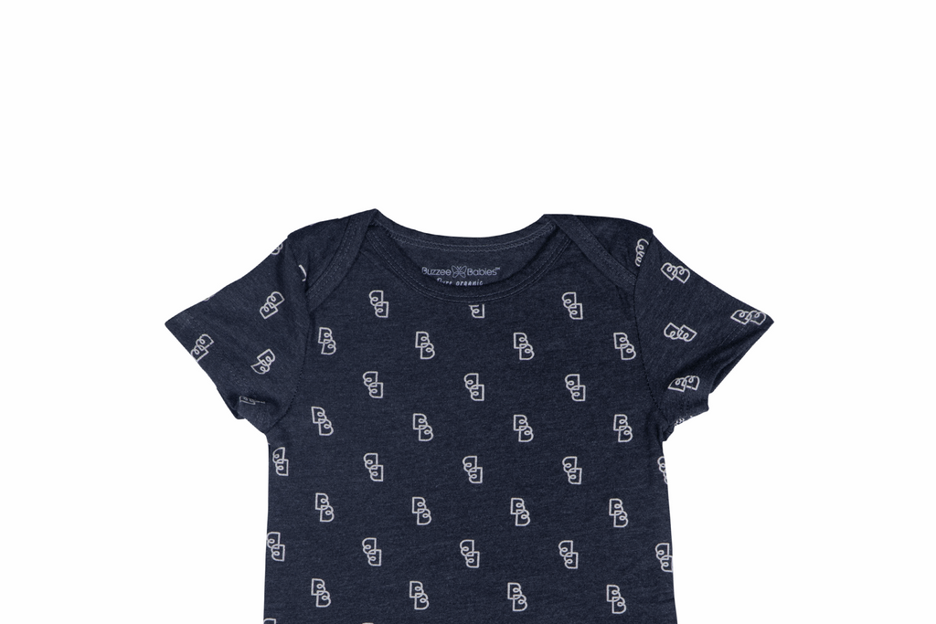 Bodysuit - Blue AOP3 Buzzee Babies