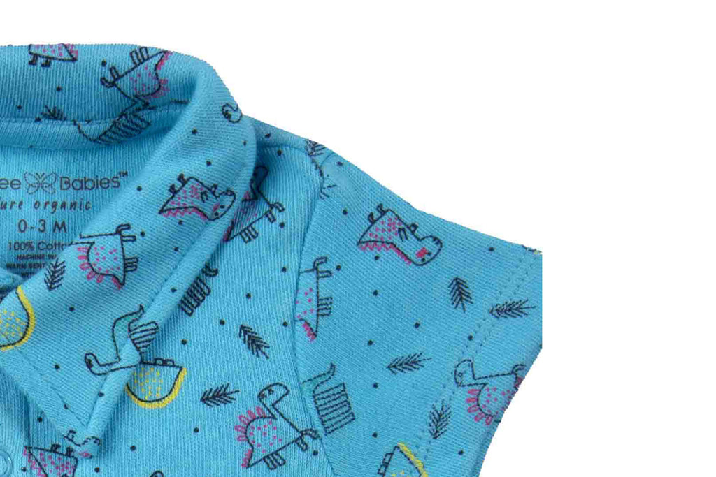 Bodysuit-BachelorButtonaop5,Bodysuit for Newborns,Romper,Newborn Baby Clothes,Buzzee Babies