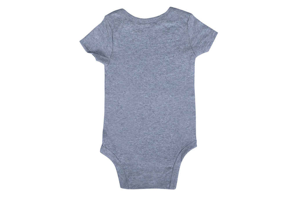 Bodysuit-DarkGreyMelange2,Bodysuit for Newborns,Romper for Newborns,Jumpsuit,Newborn baby Clothes,Buzzee babies