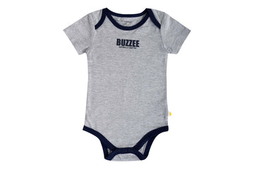 Bodysuit - Grey Melange1,Bodysuit for Newborns,Romper for Newborns,Jumpsuit,Newborn baby clothes,Buzzee babies