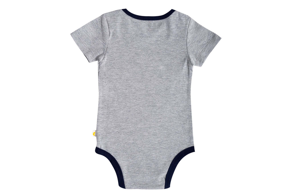 Bodysuit - Grey Melange2,Bodysuit for Newborns,Romper for Newborns,Jumpsuit,Newborn baby clothes,Buzzee babies