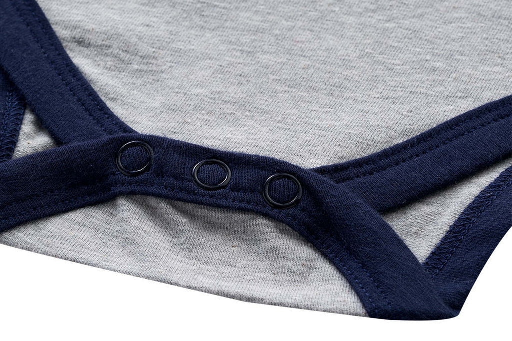 Bodysuit - Grey Melange4,Bodysuit for Newborns,Romper for Newborns,Jumpsuit,Newborn baby clothes,Buzzee babies