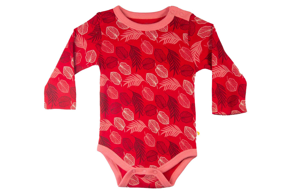 Bodysuit-HeartyRedSunKissedCoral1,Romper for Newborns,Bodysuit for Newborns,Newborn baby clothes,BuzzeeBabies