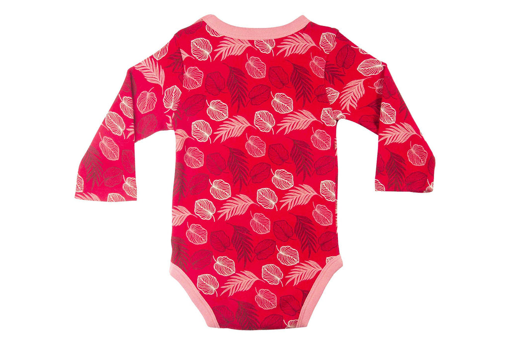Bodysuit-HeartyRedSunKissedCoral2,Romper for Newborns,Bodysuit for Newborns,Newborn baby clothes,BuzzeeBabies