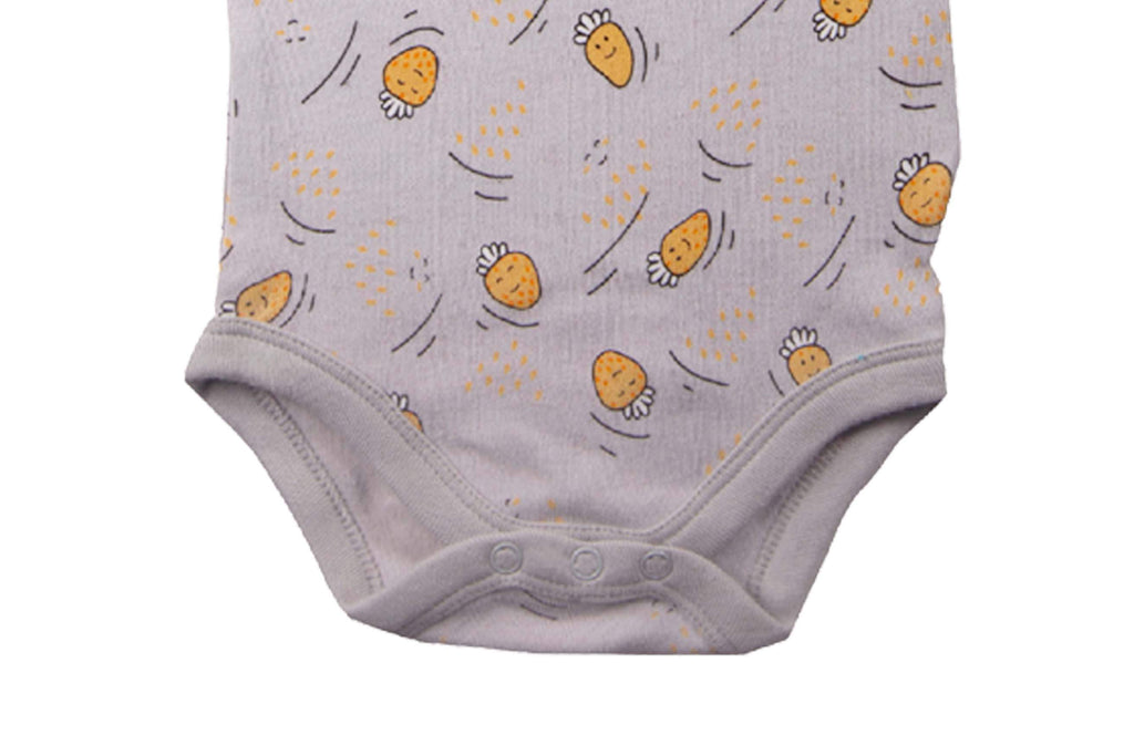 Bodysuit-HighRiseBananaCream4,romper for Newborns,Bodysuit for Newborns,Newborn Baby Clothes,Buzzee babies