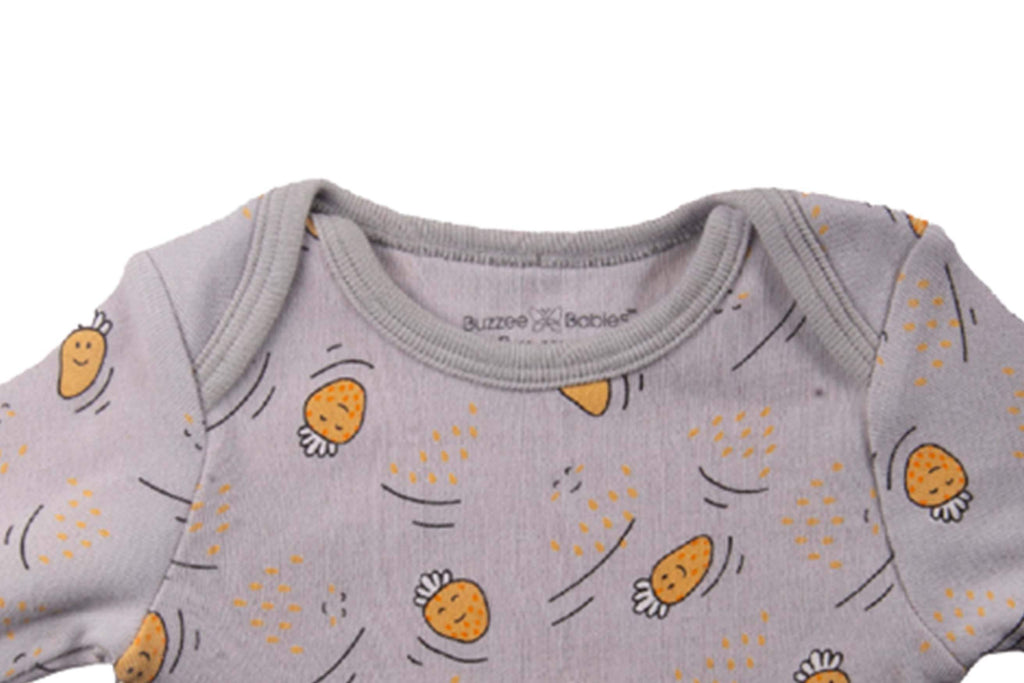 Bodysuit-HighRiseBananaCream5,romper for Newborns,Bodysuit for Newborns,Newborn Baby Clothes,Buzzee babies