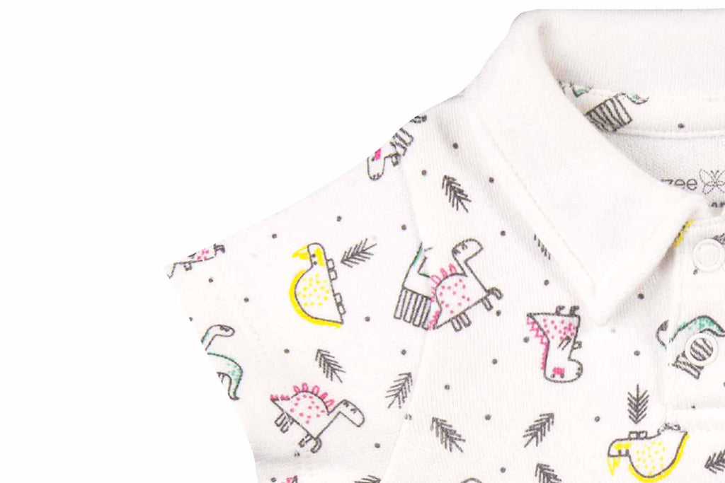 Bodysuit-OffWhiteaop5, Romper for Newborns, Bodysuit for Newborns, Newborn Baby Clothes, Buzzee Babies