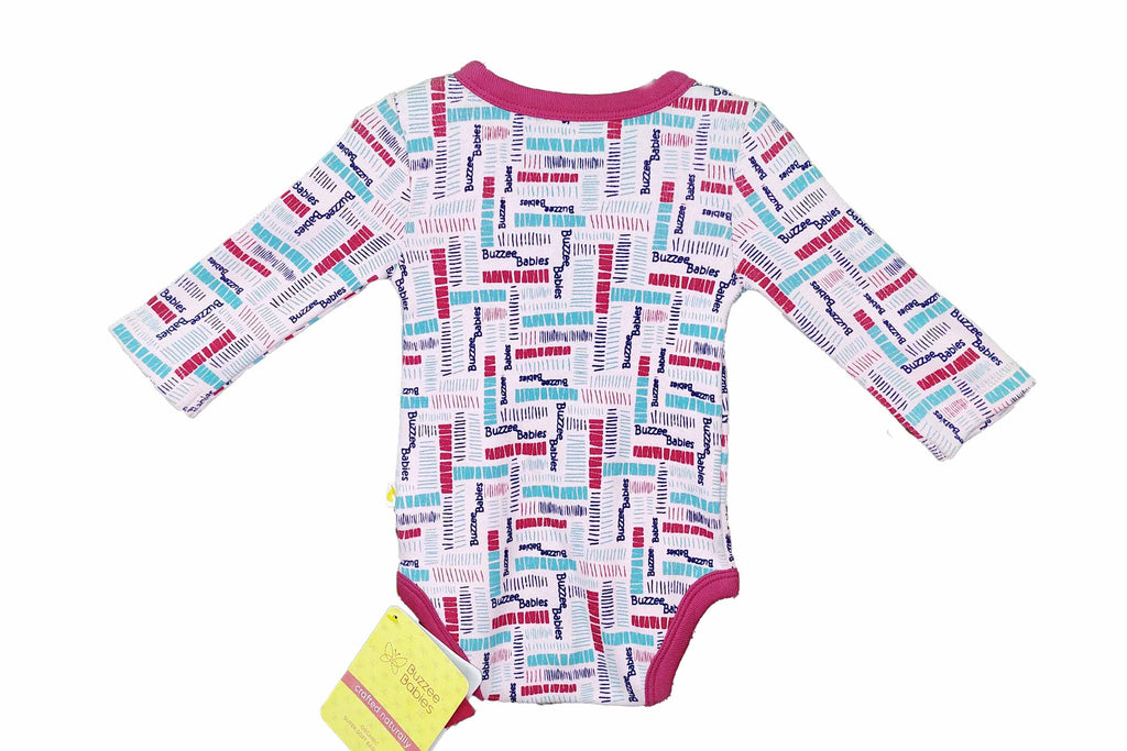 Bodysuit-PinkLadybrightrose2,Romper for Newborns, Bodysuit for Newborns, Newborn Baby Clothes, Buzzee Babies
