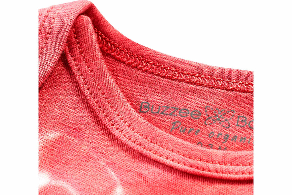 Bodysuit-Red_amp_White3, Romper for Newborns, Bodysuit for Newborns, Newborn Baby Clothes,Buzzee babies