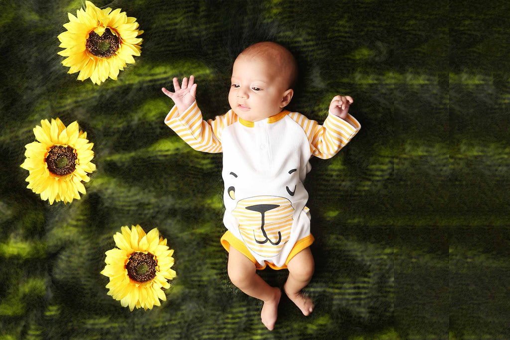 Bodysuit-SnowWhiteLimelight5,Romper for Newborns,Bodysuit  for Newborns,Newborn baby Clothes,Buzzeebabies