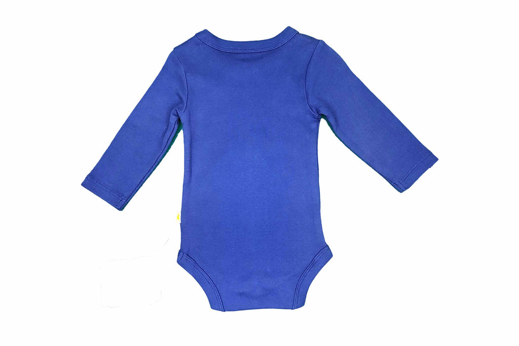 Bodysuit-SodaliteBlue2, Romper for Newborns, Bodysuit for Newborns, Newborn baby clothes,Buzzee babies