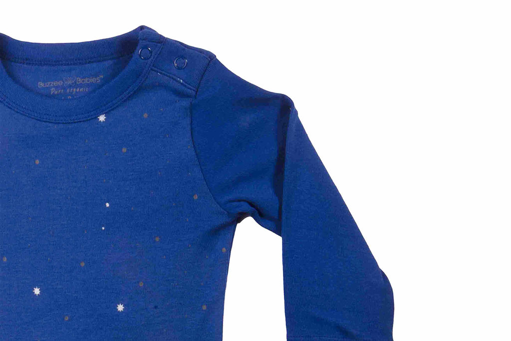 Bodysuit-SodaliteBlue5, Romper for Newborns, Bodysuit for Newborns, Newborn baby clothes,Buzzee babies