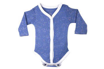 Bodysuit-StrongBlue1,Romper for Newborns,Bodysuit for Newborns,Newborn Baby Clothes,Buzzee Babies