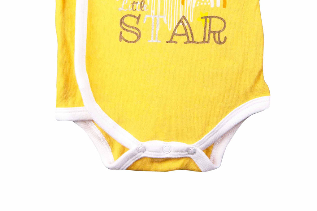Bodysuit-SunYellow3,Romper for Newborns, Bodysuit for Newborns, Newborn baby Clothes,Buzzee babies