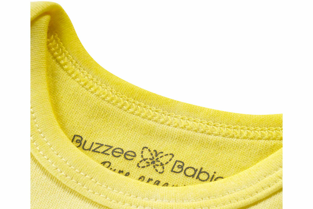 Bodysuit-Yellow3,Romper for Newborns, Bodysuit for Newborns,Newborn baby Clothes,Buzzee babies