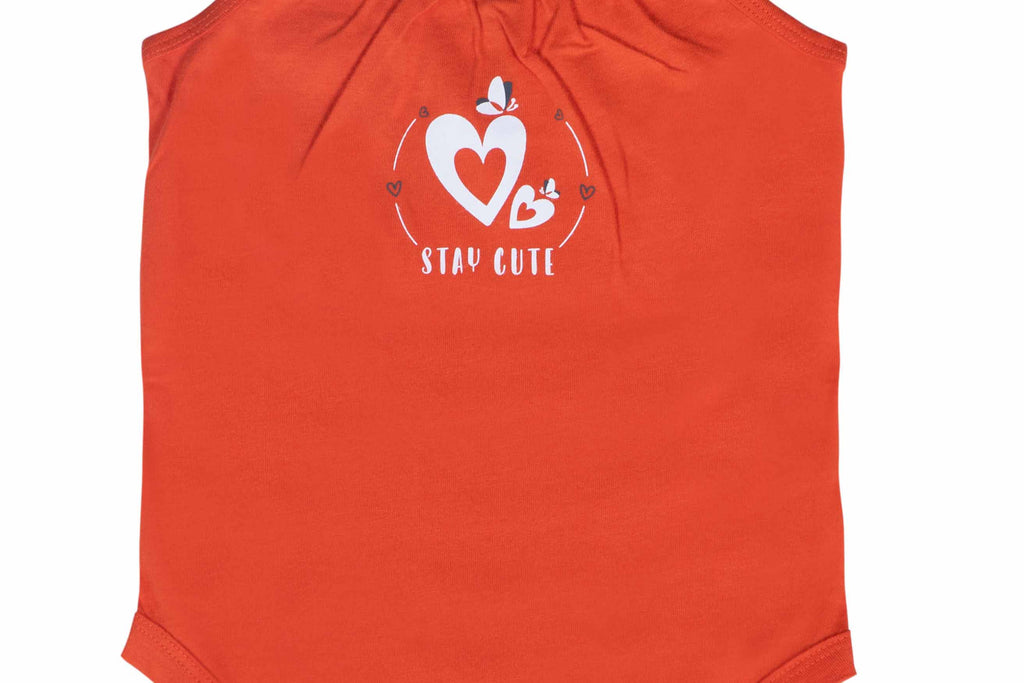 CamiBodysuit-Orange5,camibodysuit for Newborns,Romper for Newborns,bodysuit for newborns,Newborn baby clothes,Buzzeebabies