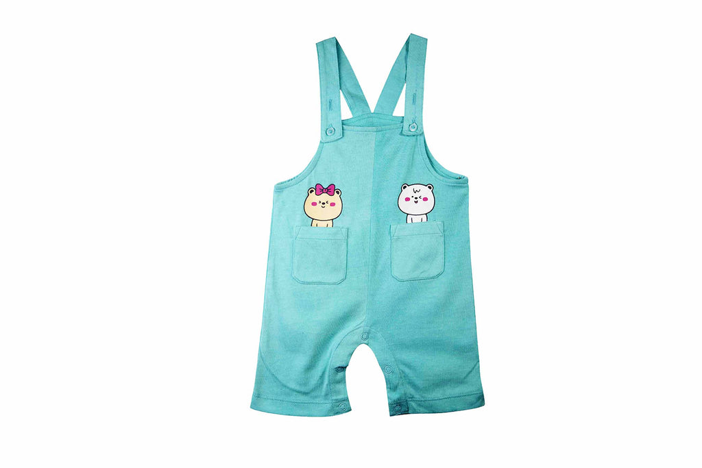 Dungaree-BananaCreamAquasplash4,Dungaree for Newborns,Newborn baby clothes,buzzeebabies