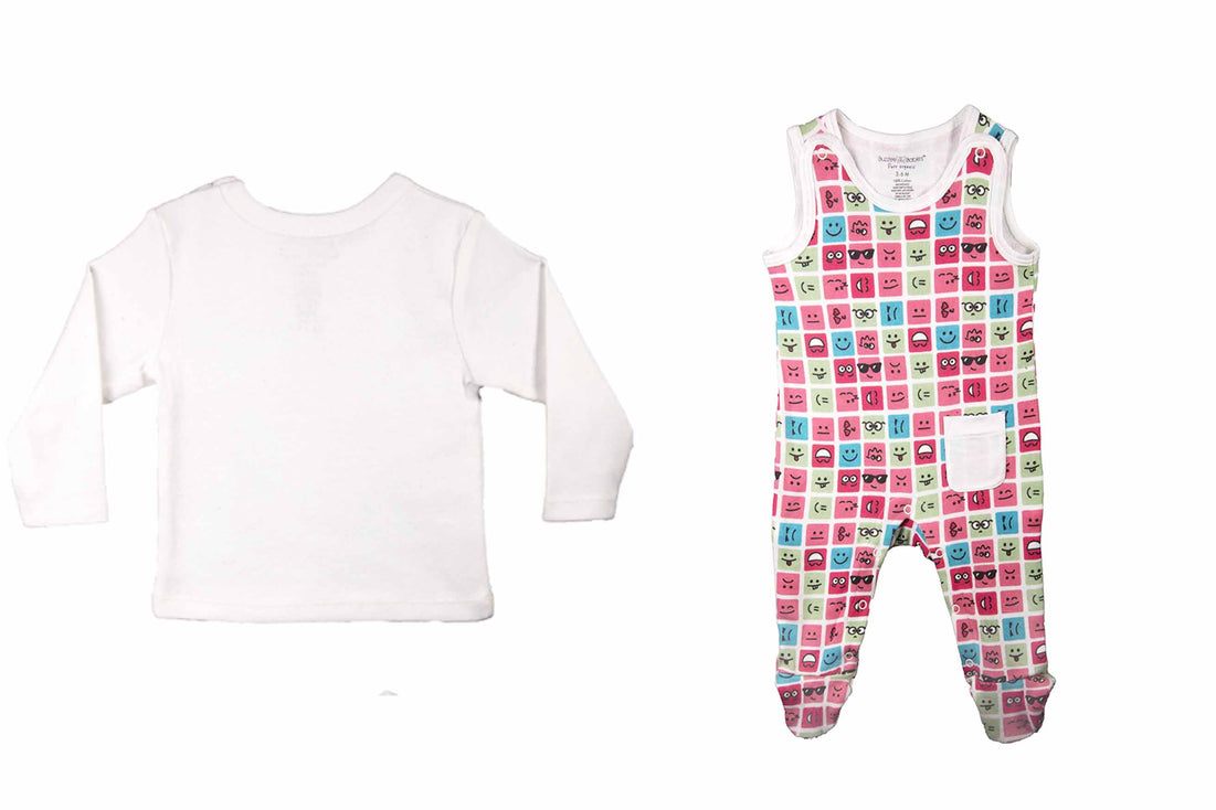 BZDungaree-Egret2,Dungaree for Newborns,Newborn baby clothes,BuzzeeBabies