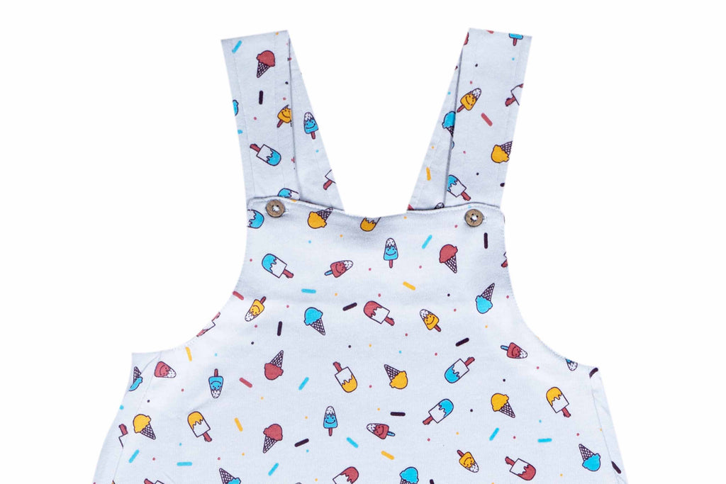 Dungaree-GreyAOP4, Dungaree for Newborns,Newborn baby clothes,Buzzeebabies