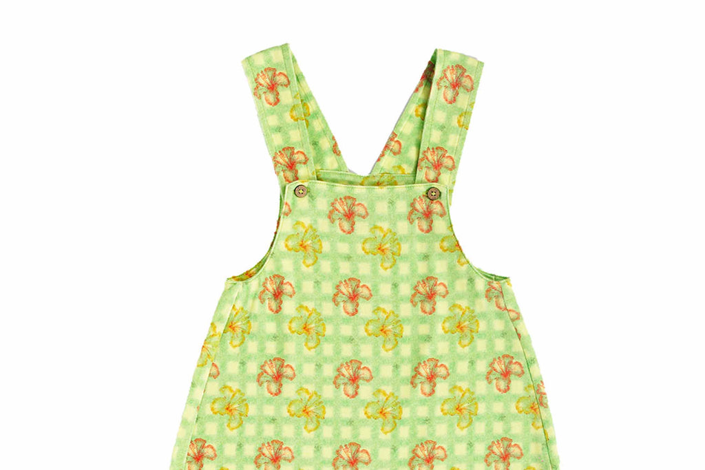 Dungaree-SapphireGreen3,Dungarees for Newborns,Newborn baby clothes,Buzzee Babies