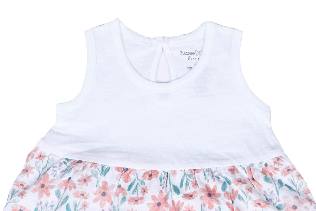 Frock-SNOWWHITE3,baby frocks,baby girls frocks,Frocks for Newborns,Newborn baby clothes,Buzzee Babies