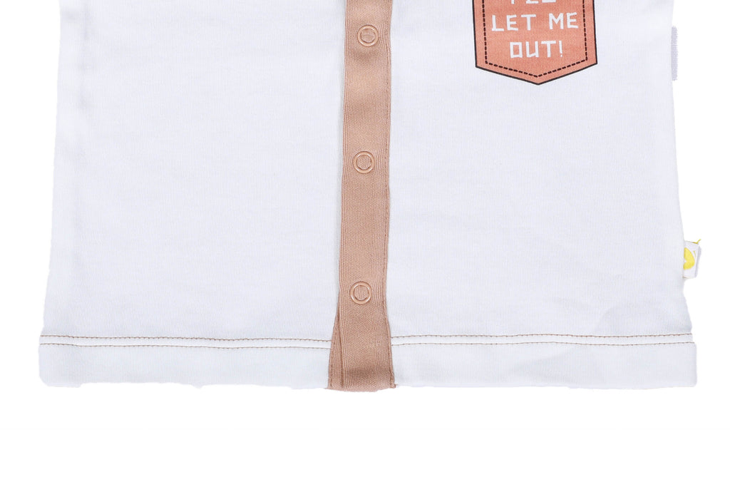 Jablasleeveless-Egret_MutedClay3,Cotton jabla,jabla for Newborns,Newborn baby clothes,baby jabla,buzzee babies