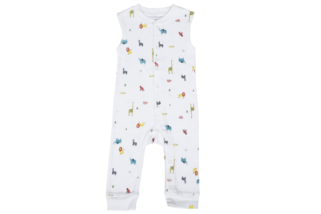 PlaySuit-Egret1, Newborn Baby clothes, Playsuit for Newborns, Playsuit for Babies, Buzzee babies, Baby dress