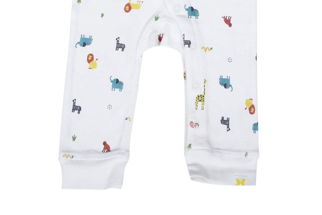 PlaySuit-Egret4, Newborn Baby clothes, Playsuit for Newborns, Playsuit for Babies, Buzzee babies, Baby dress