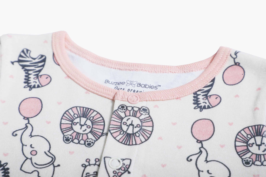 PlaySuit-PearledIvory3, Newborn Baby clothes, Playsuit for Newborns, Playsuit for Babies, Buzzee babies, Baby dress