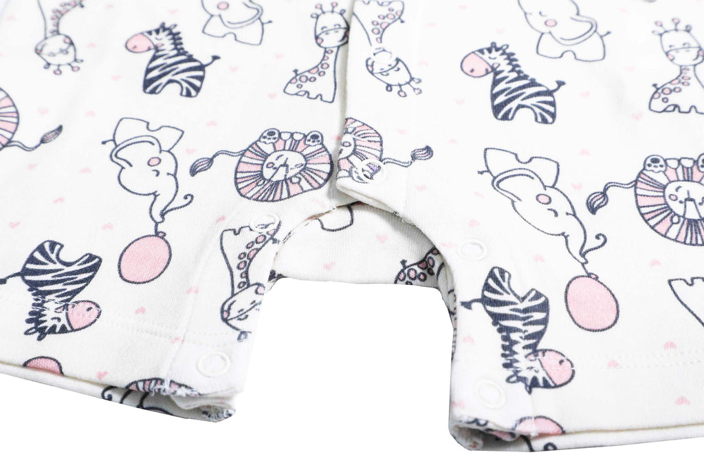 PlaySuit-PearledIvory4, Newborn Baby clothes, Playsuit for Newborns, Playsuit for Babies, Buzzee babies, Baby dress