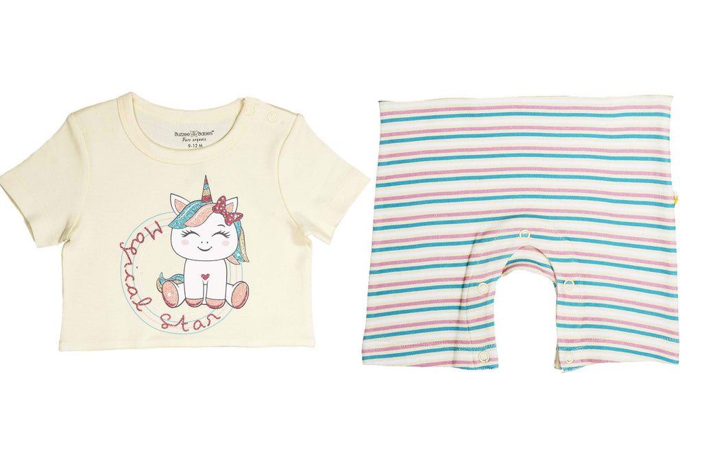 Playsuit-AlmondOil2, Newborn Baby clothes, Playsuit for Newborns, Playsuit for Babies, Buzzee babies, Baby dress