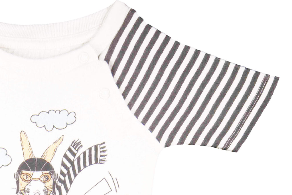 Playsuit-AntiqueWhite4, Newborn Baby clothes, Playsuit for Newborns, Playsuit for Babies, Buzzee babies, Baby dress