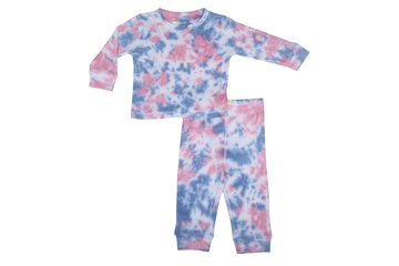Pyjama Set - Crumple Tie Dye Buzzee Babies