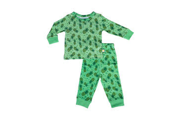 PyjamaSet-GreenAOP1,Newborn Baby clothes, pyjama  set for Babies,Pyjama set for Newborns, Buzzee babies, Baby dress
