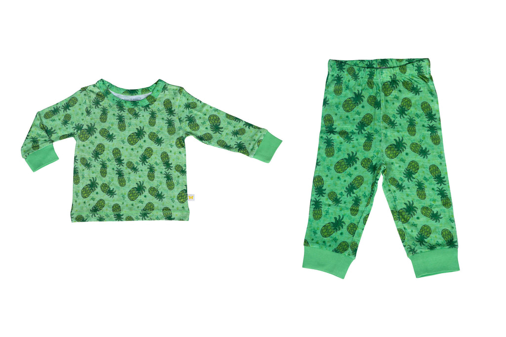 PyjamaSet-GreenAOP2,Newborn Baby clothes, pyjama  set for Babies,Pyjama set for Newborns, Buzzee babies, Baby dress