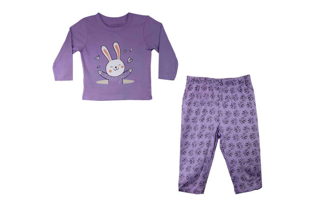 PyjamaSet-Lavender1,Newborn Baby clothes, pyjama  set for Babies,Pyjama set for Newborns, Buzzee babies, Baby dress