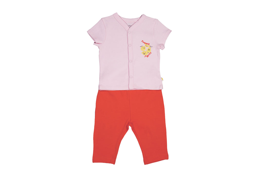 PyjamaSet-Lilac-SnowFlame1,Newborn Baby clothes, pyjama  set for Babies,Pyjama set for Newborns, Buzzee babies, Baby dress