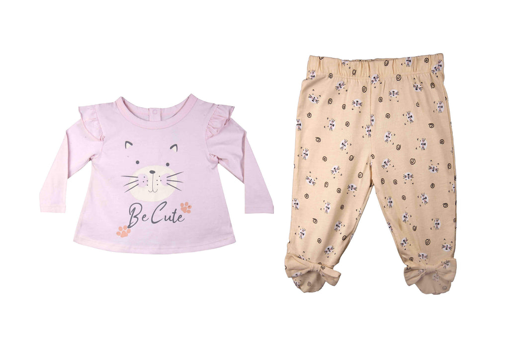 PyjamaSet-MauveMornDawn2,Newborn Baby clothes, pyjama  set for Babies,Pyjama set for Newborns, Buzzee babies, Baby dress