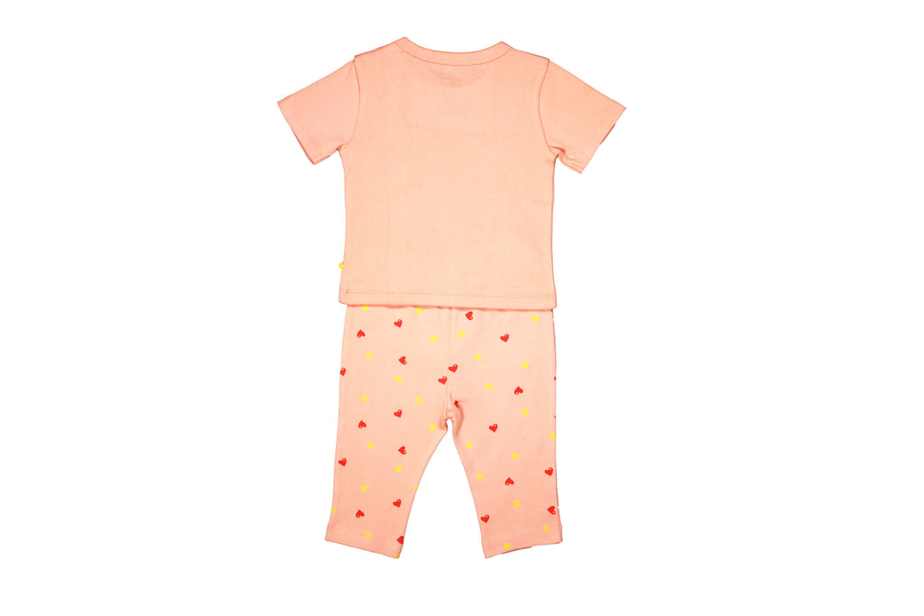 PyjamaSet-PeachPearl2,Newborn Baby clothes, pyjama  set for Babies,Pyjama set for Newborns, Buzzee babies, Baby dress