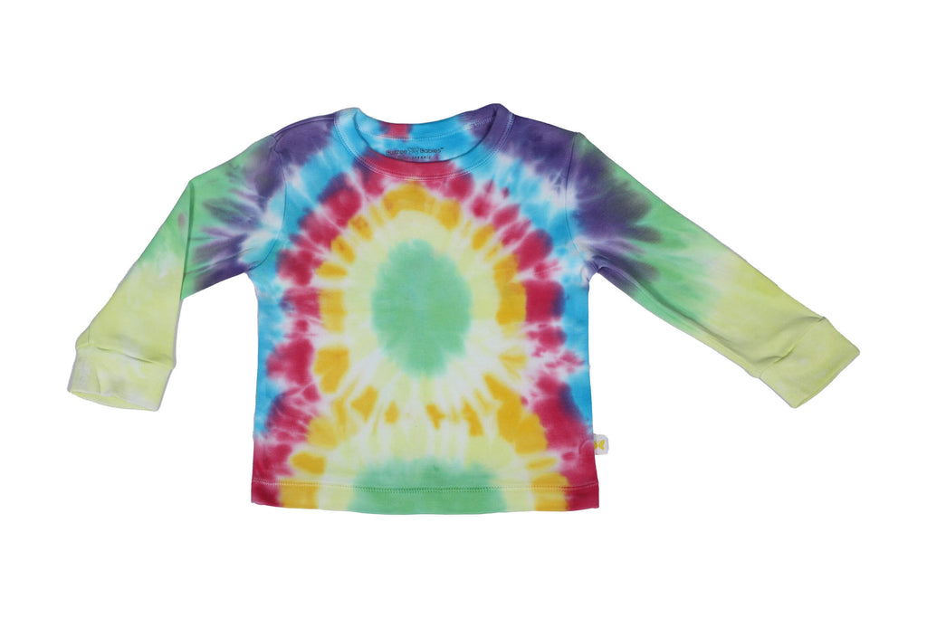 PyjamaSet-RainbowCircleTieDye3,Newborn Baby clothes, pyjama  set for Babies,Pyjama set for Newborns, Buzzee babies, Baby dress