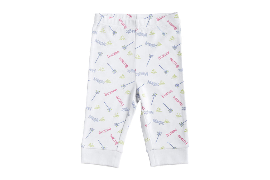 PyjamaSet-WhitewithMagicPrint4,Newborn Baby clothes, pyjama  set for Babies,Pyjama set for Newborns, Buzzee babies, Baby dress