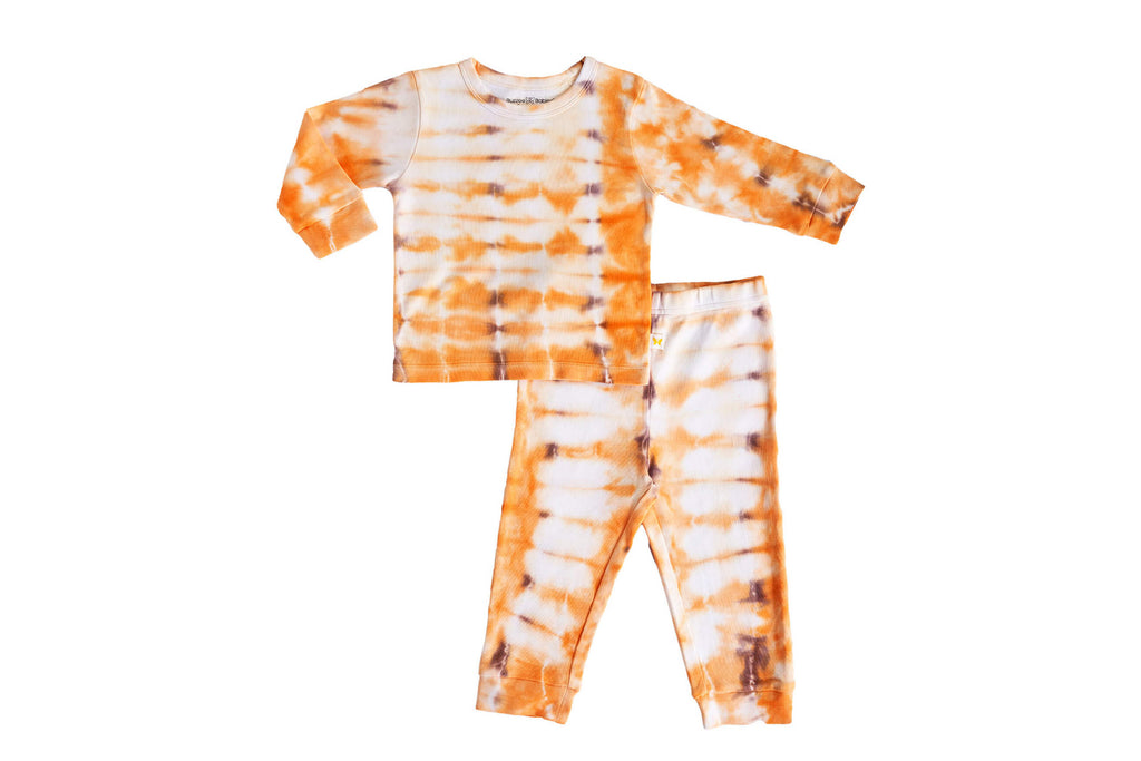 PyjamaSet-Yellow_amp_BrownStripes1,Newborn Baby clothes, pyjama  set for Babies,Pyjama set for Newborns, Buzzee babies, Baby dress