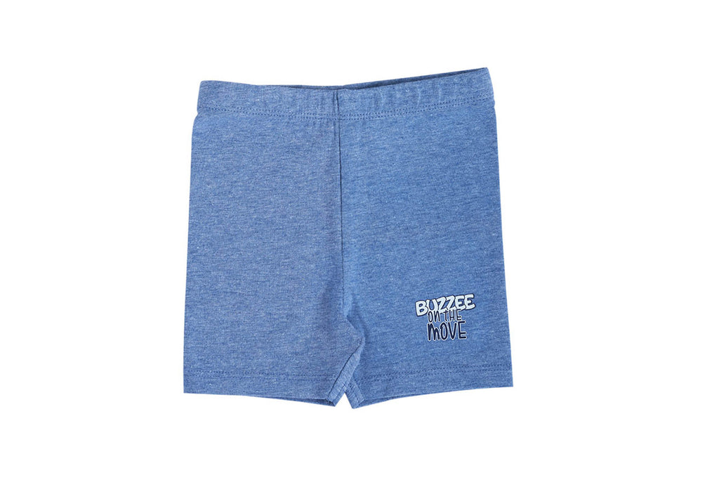 Shorts-BlueMelange1,Newborn Baby clothes, shorts for Babies,shorts for Newborns, Buzzee babies, Baby dress
