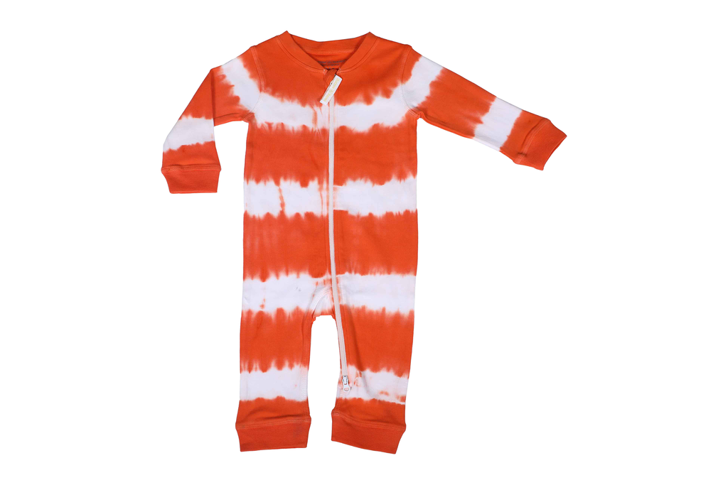 SleeperSuit-ACCORDIONFOLDEDSTRIPE,Newborn Baby clothes, nightwear for Babies,sleepsuit for Newborns, Buzzee babies, Baby dress